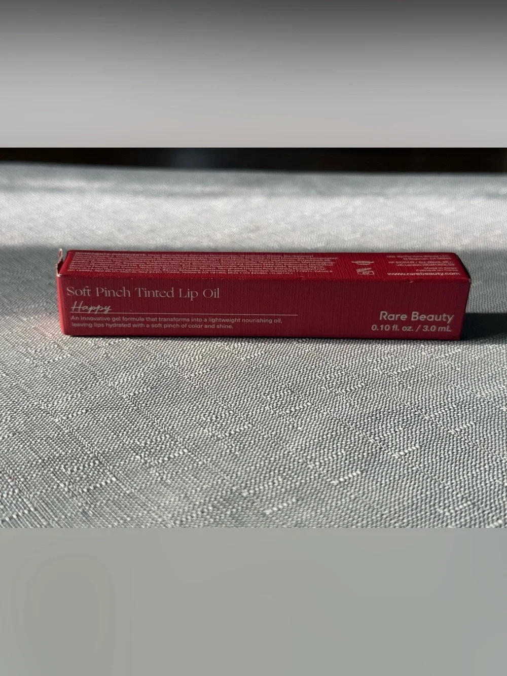 Rare Beauty Soft Pinch Tinted Lip Oil Happy Cool Pink 3 mL NEW IN BOX